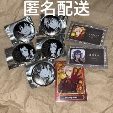 D.Gray-man 백은 캔뱃지 컬렉션 명함 카드 D 그레이 아렌 칸다