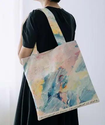 DEAN & DELUCA 아트 프린트 토트백