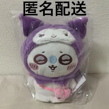 치이카와 산리오 캐릭터즈 봉제 인형 쿠로미 모몽가