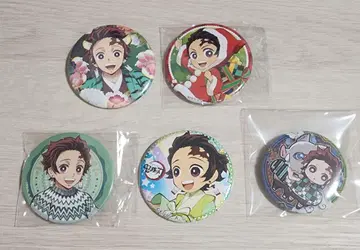 카마도 탄지로 ufotable 크리스마스 칠석 토라년 캔뱃지 세트