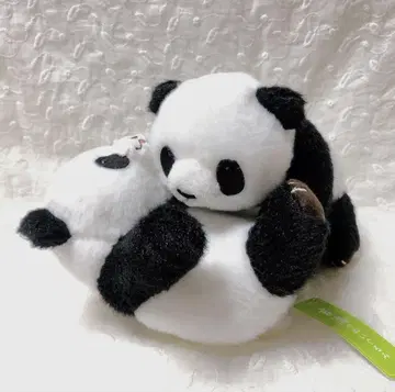 익명 미사용 새상품 택 포함 팬더 봉제 인형 요시토쿠 자레팬더