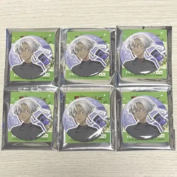 도쿄 리벤저스 카메라 산책 캔뱃지 쿠로카와 이자나 6개 세트