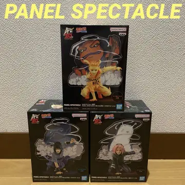 NARUTO PANEL SPECTACLE 나루토 사스케 사쿠라 3개 세트