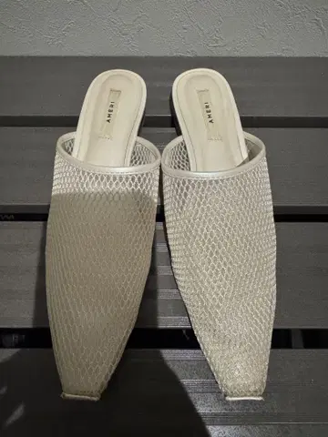 AMERI 아메리 빈티지 MEDI ANKLET MESH SANDALS