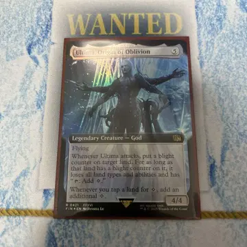 MTG FF 원초적 생명체 아르테마 영어 확장 아트 호일 확장 호일