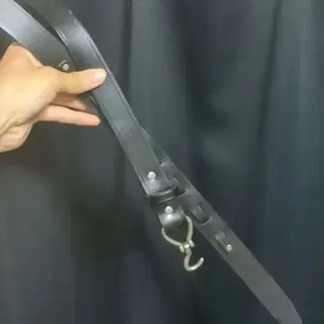 가죽 무게 벨트 금속 후크 포함