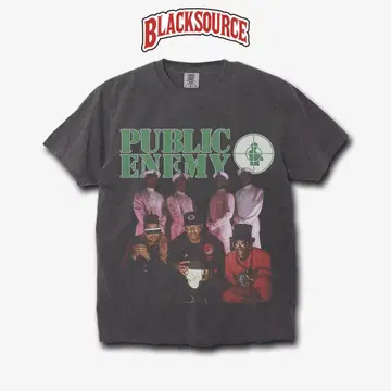 PUBLIC ENEMY BOOTLEG RAP TEE 아티스트 티셔츠