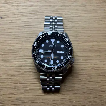 Seiko SKX007 7S26 다이버 워치 블랙 보이