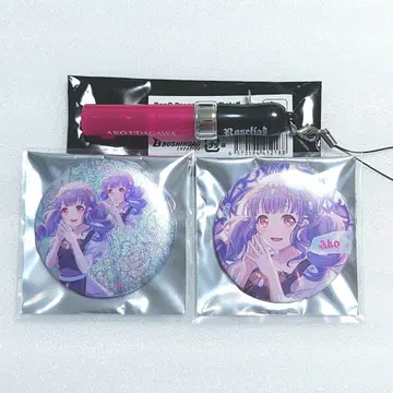 뱅드림 Roselia 츄아브레이트 스트랩 캔뱃지 우다가와 아코