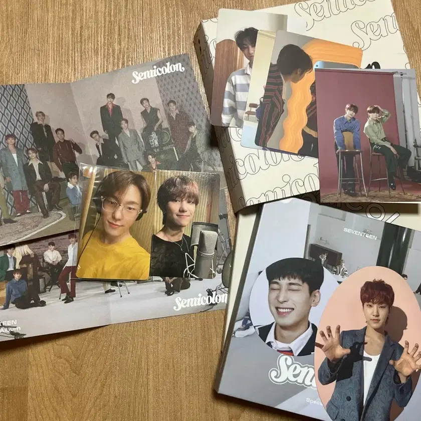 Seventeen Semicolon Yizhiyu Fansign Photocards | eBay