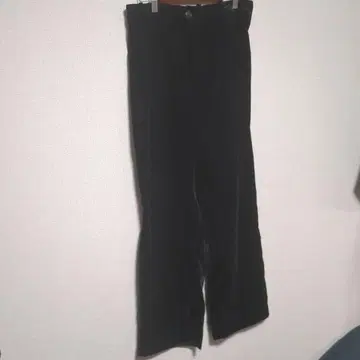 벨벳 와이드 팬츠 슬랙스 벨로아