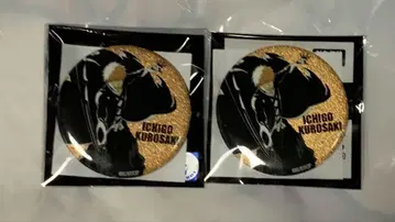 BLEACH WORLD 캔뱃지 쿠로사키 이치고