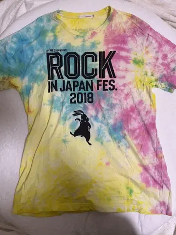ROCK IN JAPAN FES. 2018 티셔츠 XL