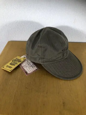 FREEWHEELERS 메카닉 캡 M-L 올리브