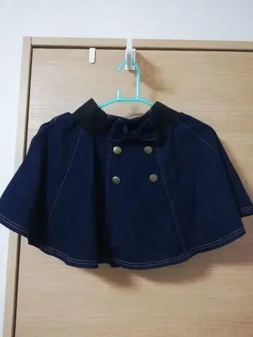 메조 피아노 데님 스커트 사이즈 140