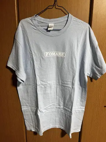 FOMARE 로고 티셔츠 L 사이즈 라이트 블루