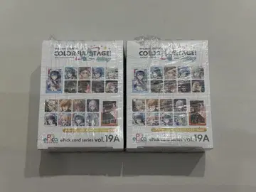 미개봉 2BOX 프로세카 ePick 카드 시리즈 vol.19 A