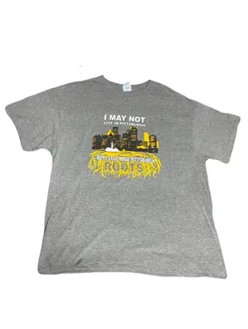 PITTSBURGH ROOTS 티셔츠 XL 그레이