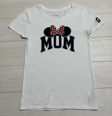 GAP 디즈니 MOM 티셔츠 XS 화이트