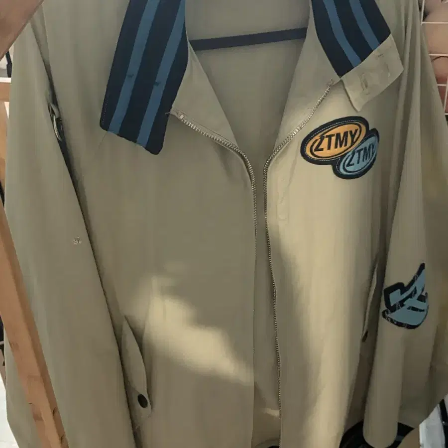 ZUTOMAYO VARSITY JACKET（Light gray ） 2XL バーシティジャケット(Light Gray) - ZUTOMAYO MART