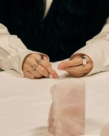 13호  서클 오픈 링 실버 925