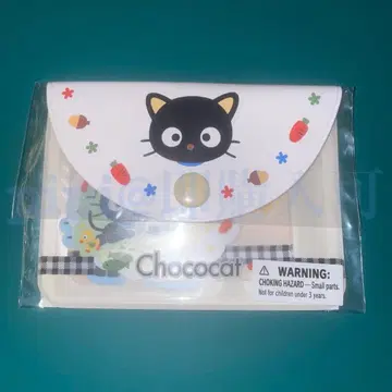 초코 캣 스티커 케이스 산리오 고양이 모임