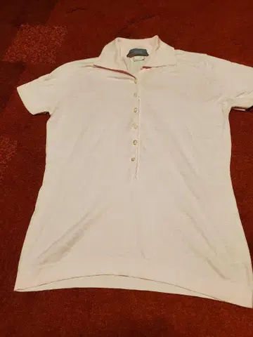JOHN SMEDLEY 핑크 피케 셔츠 반팔 S 사이즈
