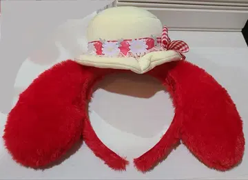 마이멜로디 빨간색 머리띠 산리오 퓨로랜드