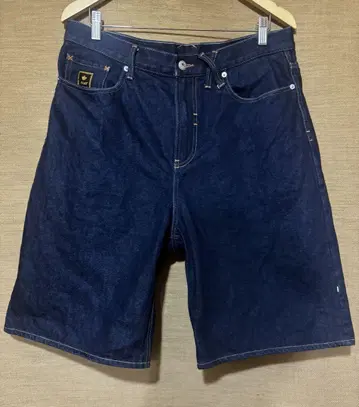 팔래스 마하리시 배기 데님 쇼트
