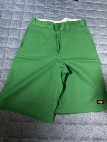 디키즈 하프 팬츠 루즈 핏 그린