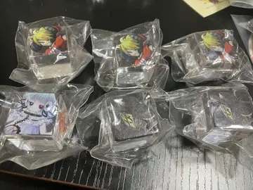 나침반 아크릴 큐브 6개 세트