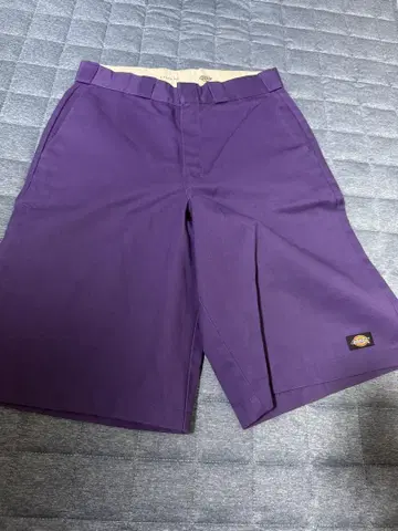 디키즈 하프 팬츠 루즈 핏 보라색
