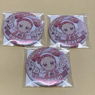 오자마녀 인증 시험 시작합니다! 봄바람 도레미 쥬얼리 캔뱃지 3개 세트