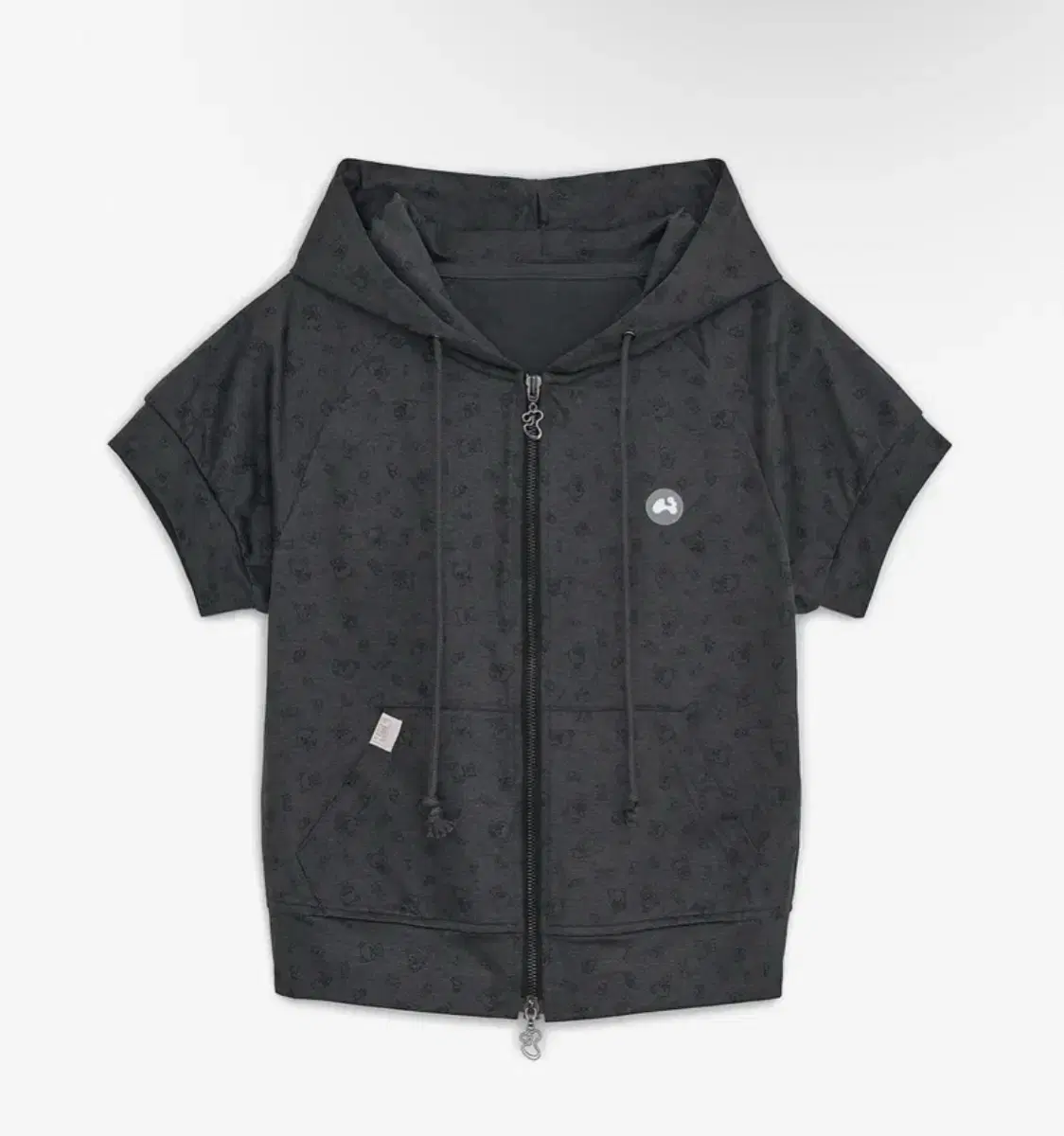 Badge, shipping included) New Hug Your Skin Rilakkuma Print Charcoal Hoodie
