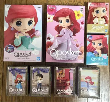 인어공주 Qposket 피규어 세트