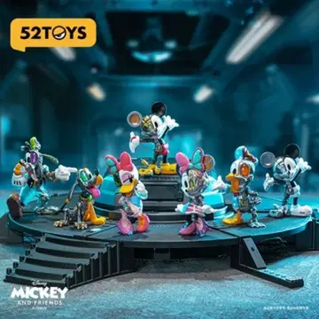 52TOYS 미키 & 프렌즈 (사이보그 시리즈) 5개 세트