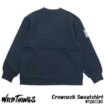 WILDTHINGS 맨투맨 크루넥 WT24113IS 트레이닝복