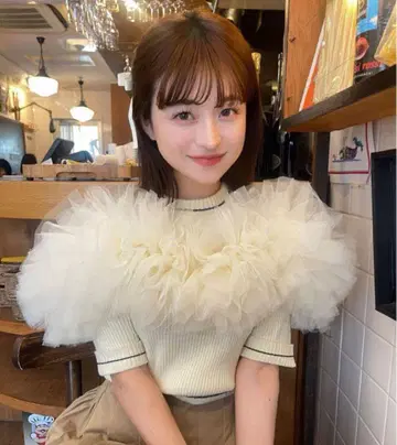 bibiy GISELLE TULLE KNIT 니트