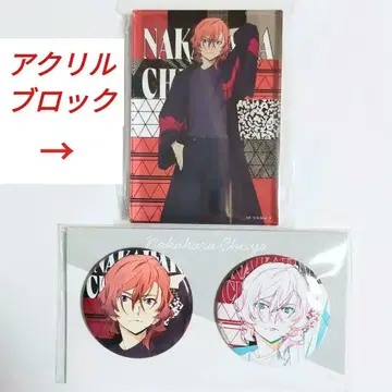 문호 스트레이독스 나카야 현대 일본 의류 아크릴 블록 캔뱃지