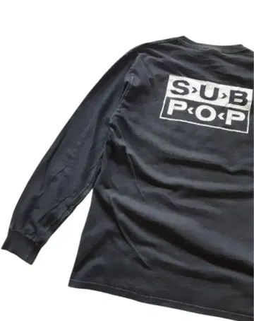 90s SUB POP NO COMMENT 롱 슬리브 사이즈 M