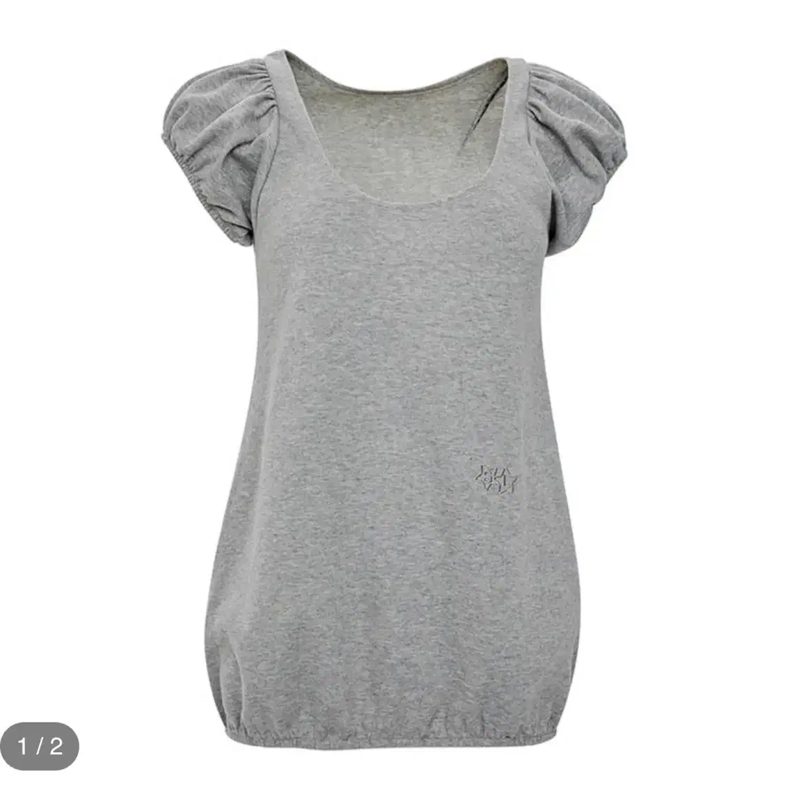 Shalom club 韓国 BUDDY LACE TOP GRAY Shipping Included) Shalom Club BUDDY LACE TOP GRAY on