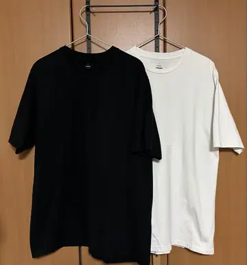 그라프페이퍼 2팩 크루넥 티 2색 세트