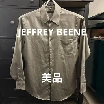 GEOFFREY BEENE 그레이 긴팔 셔츠 L