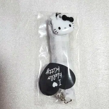 키티 시크릿 스트랩 블랙 아이 러브 헬로키티 시리즈