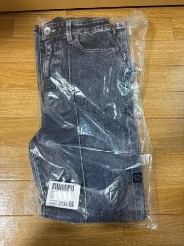 케미컬 백 리본 데님 올인원