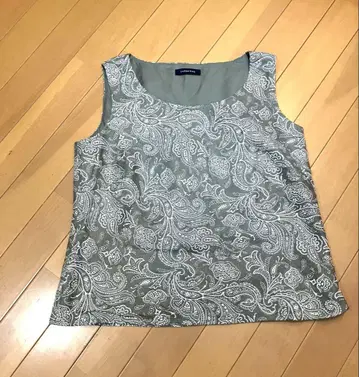 LANDS END 린넨 슬리브리스 셔츠
