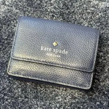 kate spade 네이비 3단 폴더형 지갑