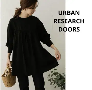 URBAN RESEARCH DOORS 파이핑 요크 개더 튜닉