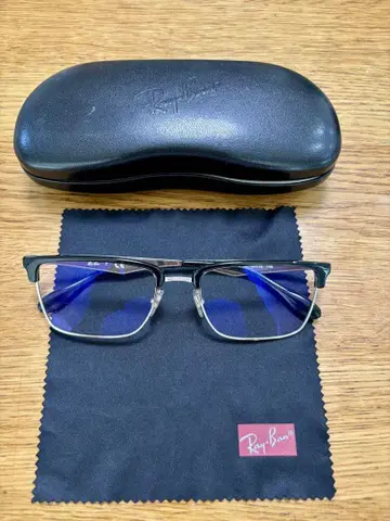 Ray-Ban RB 6397 블랙/실버 도수 없음 렌즈