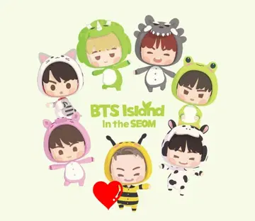 BTS 럭키 드로우 피규어 전 8종